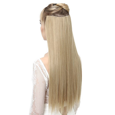Clip In Hair Extension Ombre Bayalage Long Straight Flase Hair