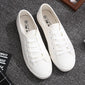 Spring tenis feminino lace-up white shoes woman