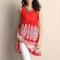 Sun dresses large sizes women tunic summer sleeveless dress